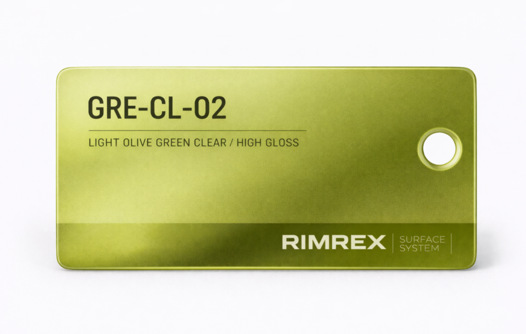 felga kuta RIMREX GRE CL 02 limonkowa zieleń high gloss