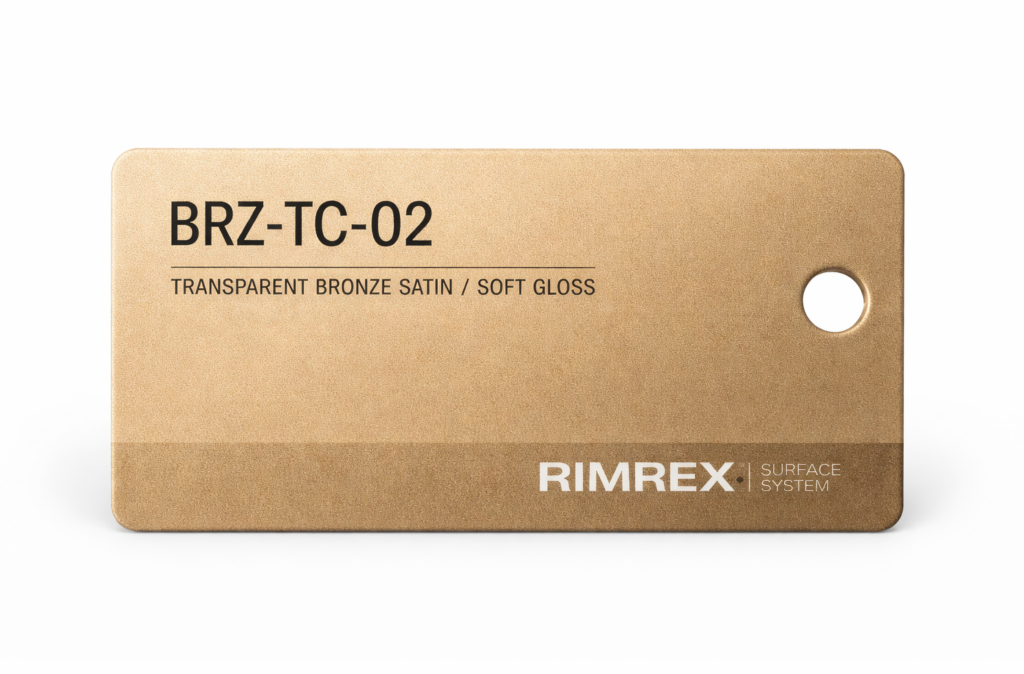 felga kuta RIMREX BRZ TC 02 bronze jasny satyna metaliczna